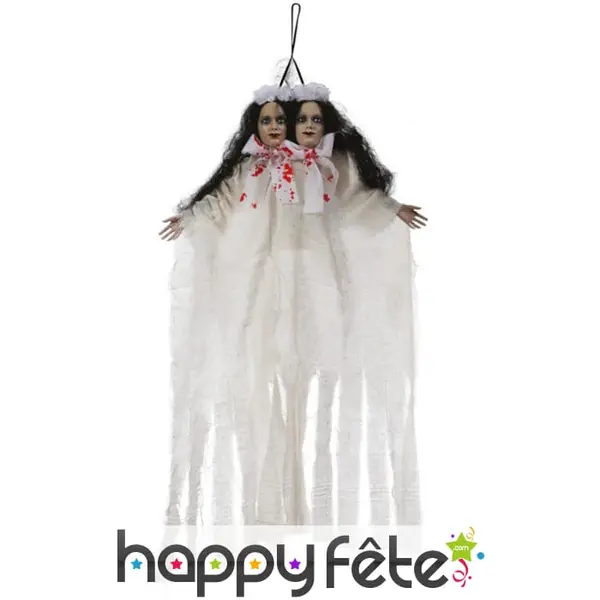 Spectre jumelles siamoises à suspendre, 60cm