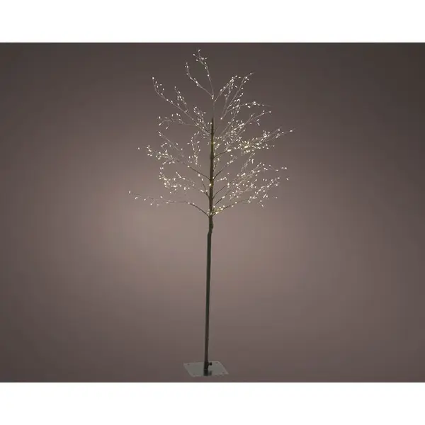 Décoration de Noël d'intérieur, Sapin 720 Micro LED blanches 1.8m