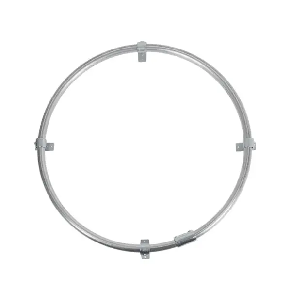 Cadre de façade rond pour bâche tendue