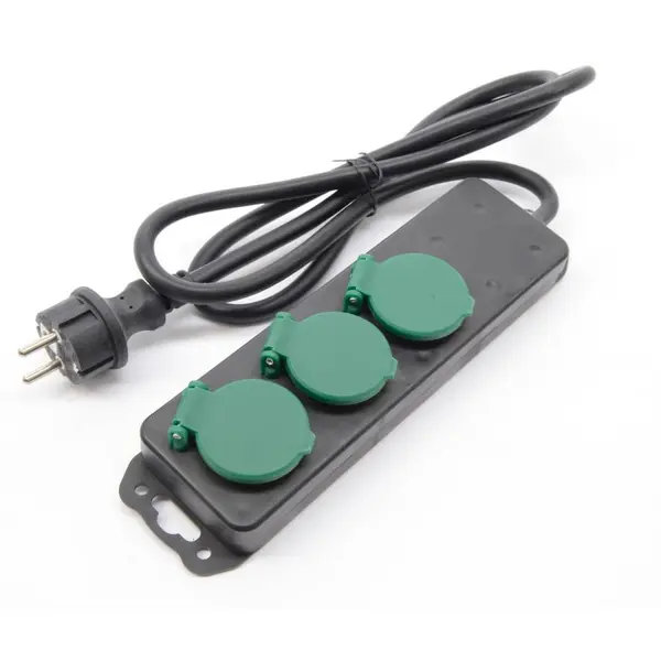Bloc multiprises extérieur pour 3 appareils