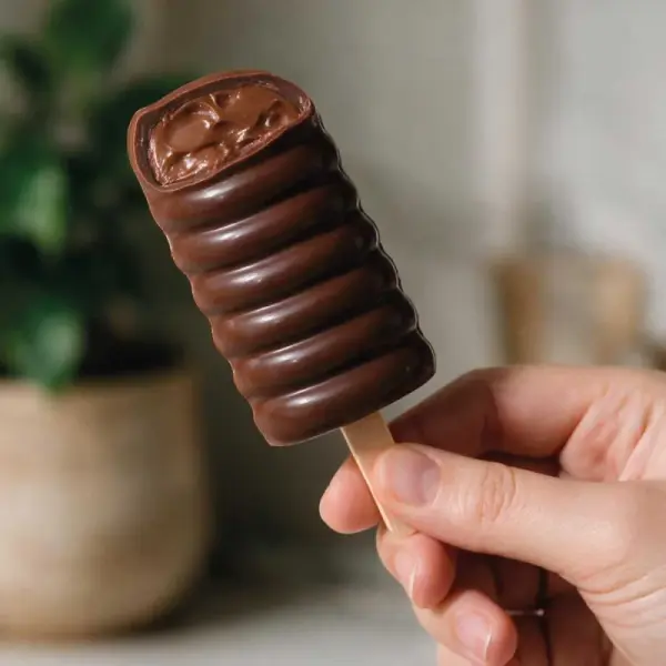 Moule chocolat en 3 parties glaces à spirales