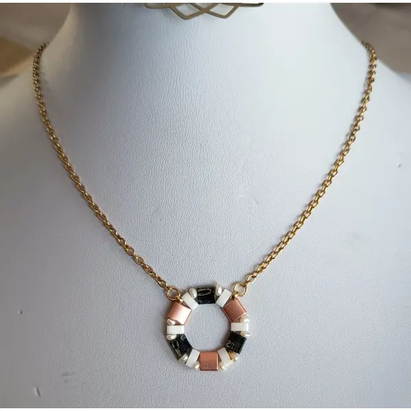 Collier perles tila a699