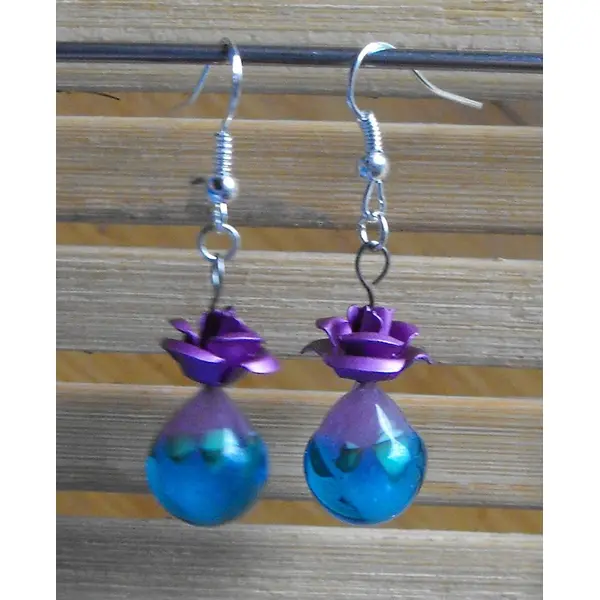 Boucles d'oreille murano bcl.2063
