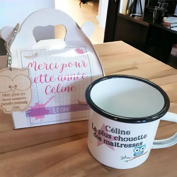 Box cadeaux maîtresse / nounou / atsem
