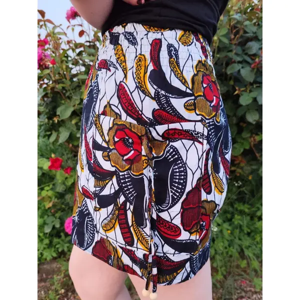Short d'été "lyanna" en wax