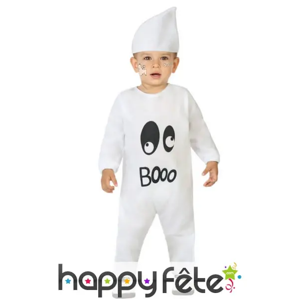 Combinaison de petit fantôme booo pour bébé