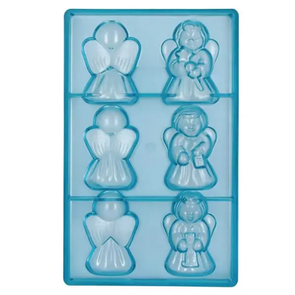 Moule chocolat 3 Anges assortis Patisdécor