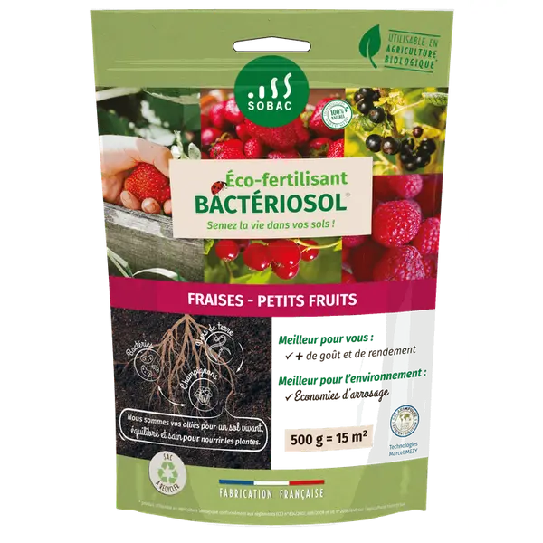 Bactériosol® Fraises, groseilles, framboises... sachet de 500 g
