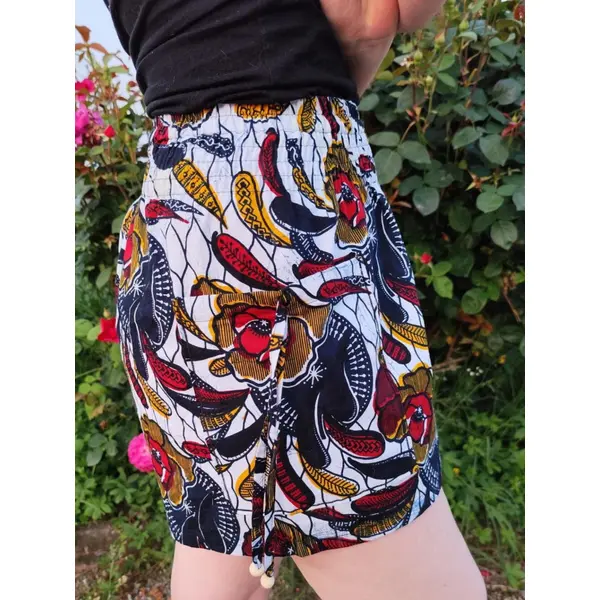 Short d'été "lyanna" en wax