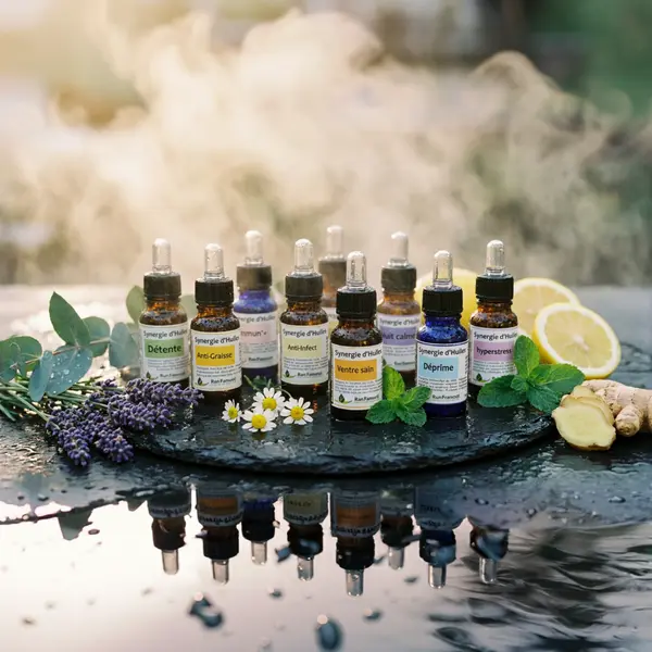 Synergie d'huiles essentielles