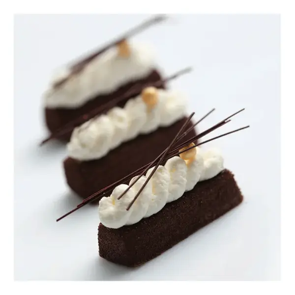 Flexipan 60x40 plaque de 120 bonbons chocolat mini-lingot 4.5x1.5 cm