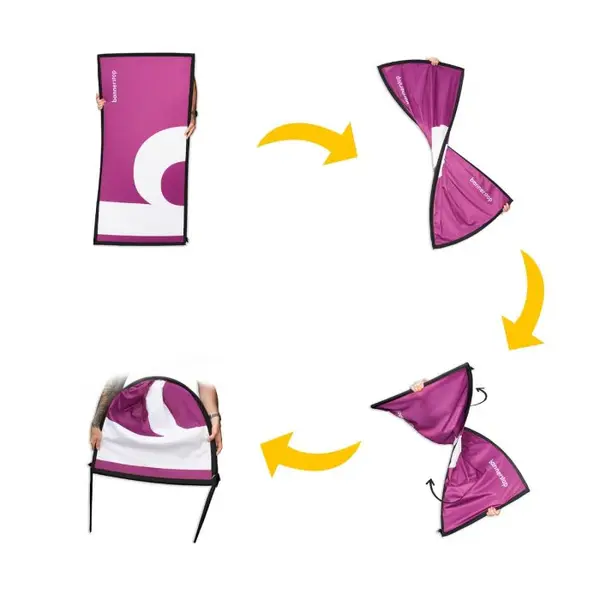 Banderole Pop Out rectangle