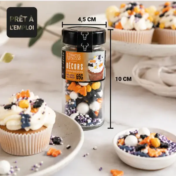 Décors comestibles mélange halloween - 65 g