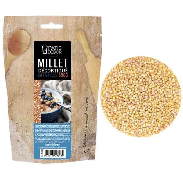 Graines de millet décortiquées 350 g