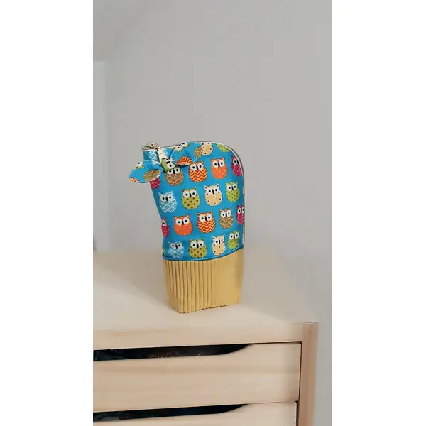 Trousse pot à crayon, trousse pour maîtresse, trousse d'école ou maquillage
