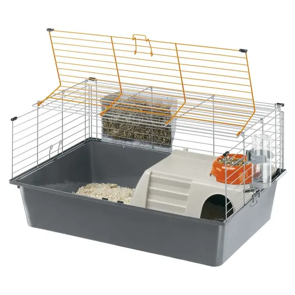 Cage Cavie 15 équipée pour grands rongeurs : Longueur 70 cm