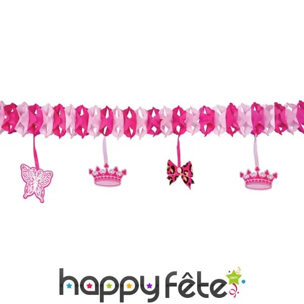 Guirlande princess en papier, 4m