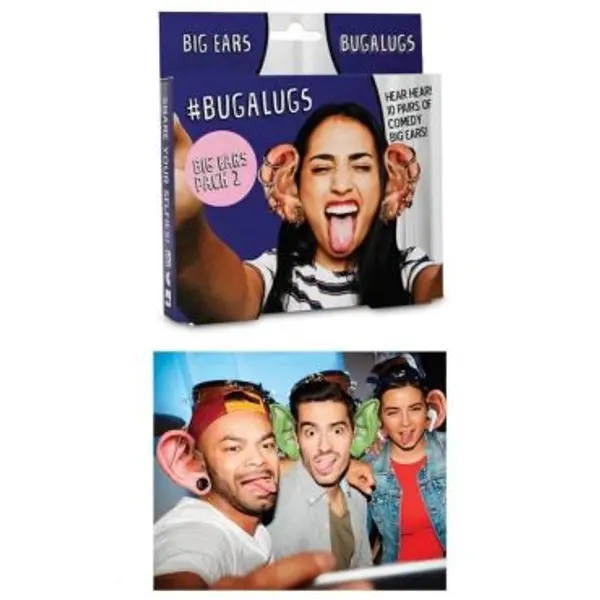 Assortiment de 10 Paires d'Oreilles Géantes en Carton "Bugalugs" - Pack 2