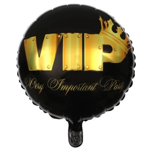 Ballon aluminium Or - Collection VIP