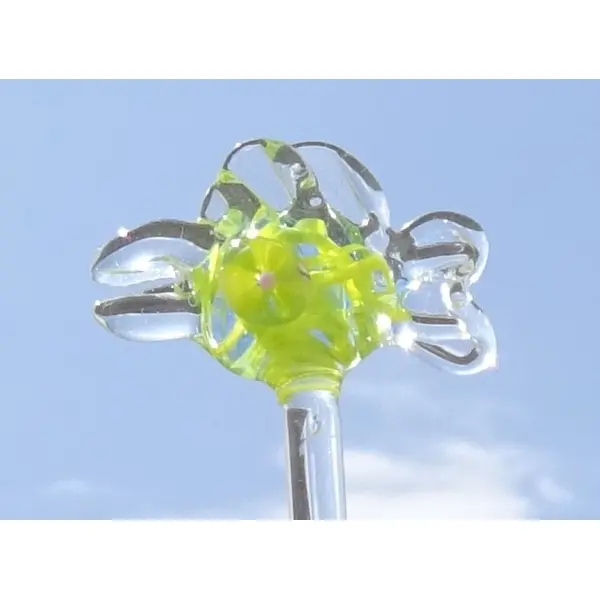 Figurine décorative verre filé, lampwork, verre de murano, deco.0115