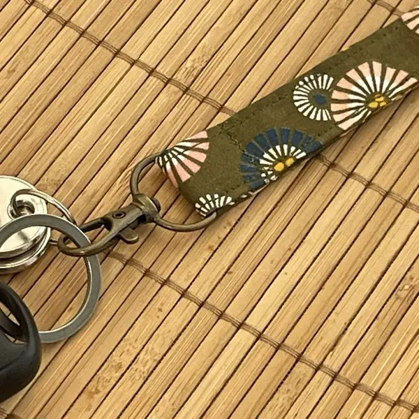 Porte-clés lanière soleil levant