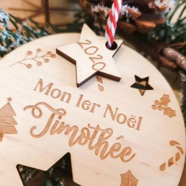 Décoration sapin Mon 1er Noël !