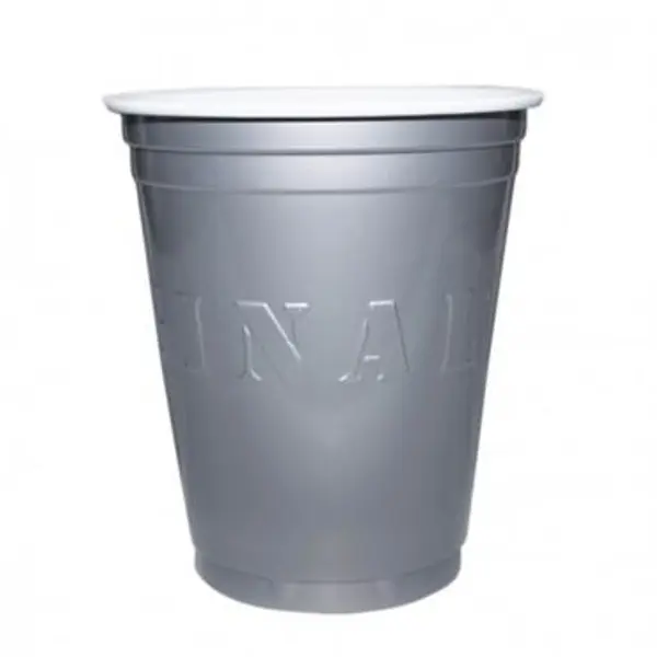 Gobelets "Beer Pong" x20 - Argent - 53 cl