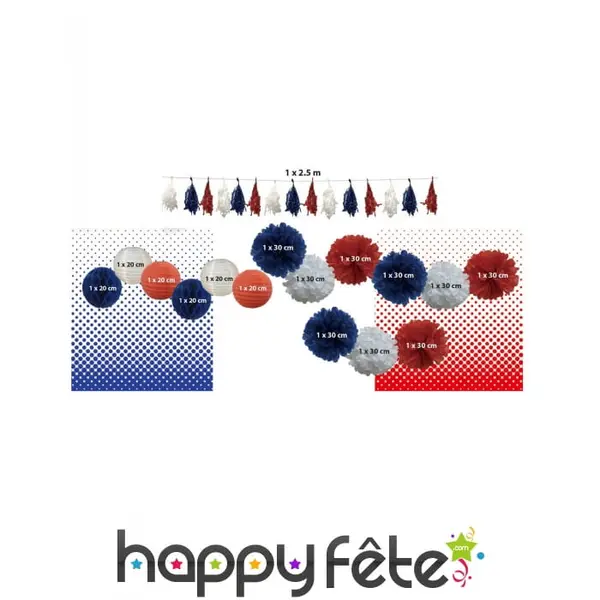 Kit de décorations France