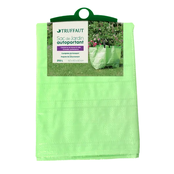 Sac de jardin autoportant 215 L - 60 x 60 x 60 cm