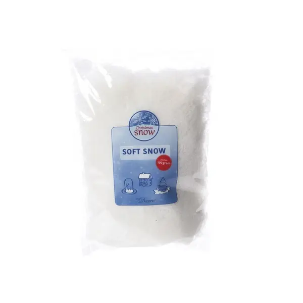 Neige fine volumineuse