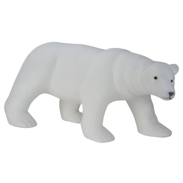 Ours blanc décoratif - 68cm