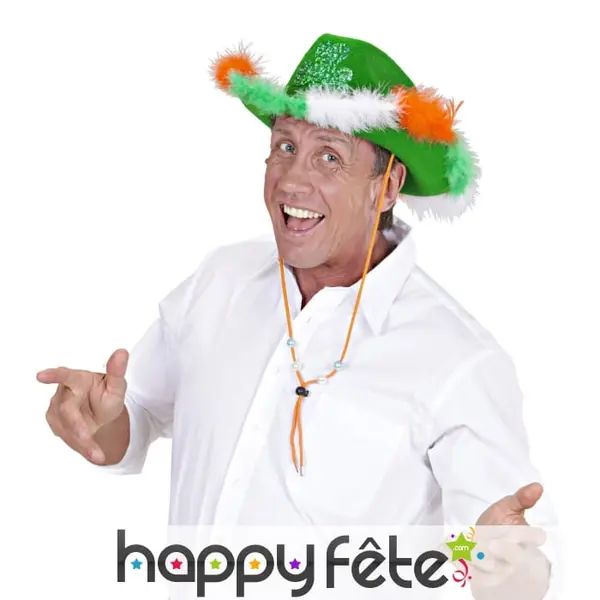 Chapeau de cowboy Saint Patrick