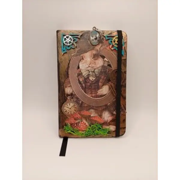 Carnet de notes "le lapin blanc"