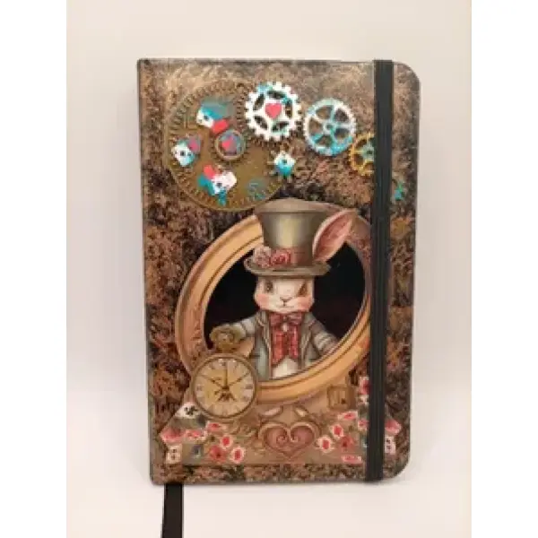 Carnet de notes "petit lapin blanc"
