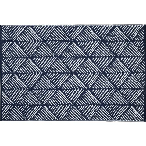Tapis rectangulaire Jacquard LOUXOR réversible 90x150cm