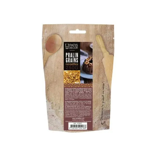 Pralin de noisette en grains - 250g