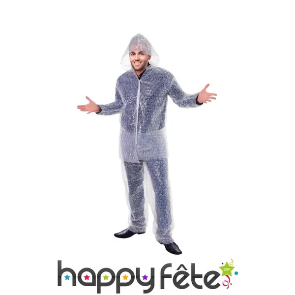 Costume de papier bulle