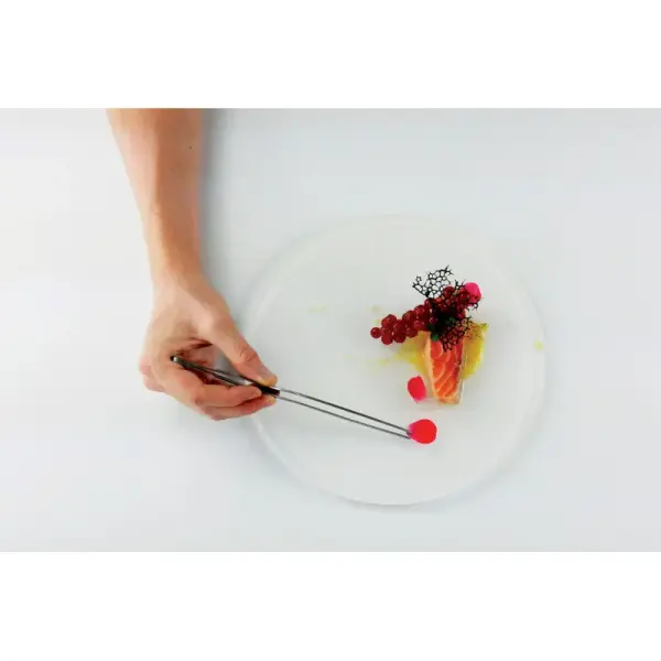Mealplak plateau rond 30 cm blanc