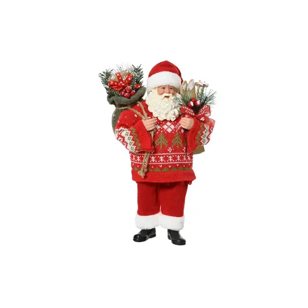 Pere Noël plastique hotte - luge