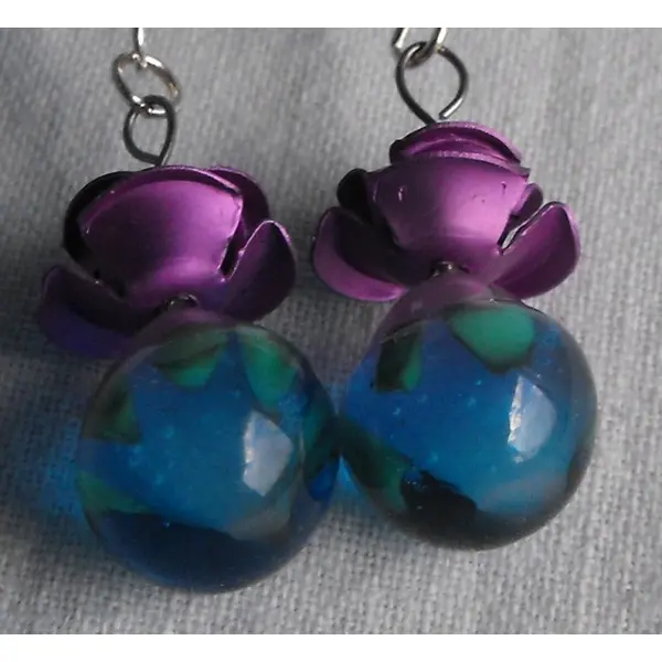 Boucles d'oreille murano bcl.2063