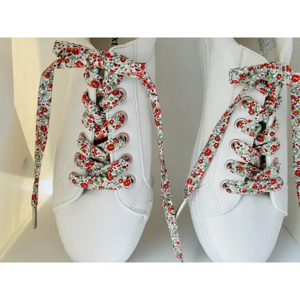 Lacets fleuri
