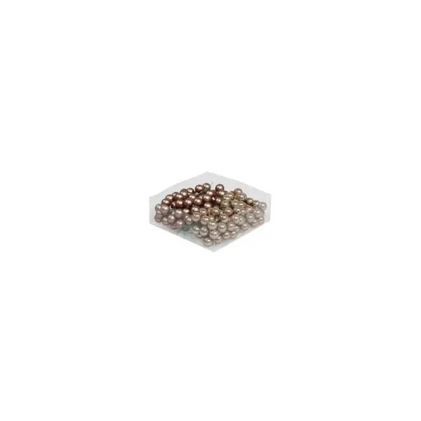 Boules de Noël classiques Ginger 2cm
