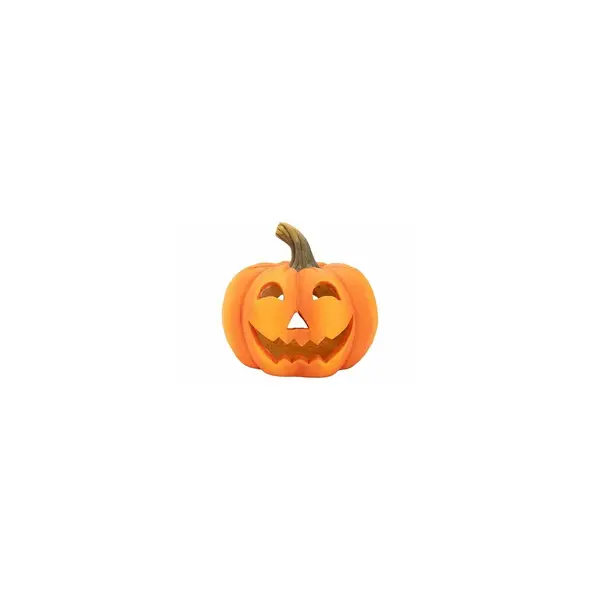 Bougeoir d'halloween en forme de citrouille
