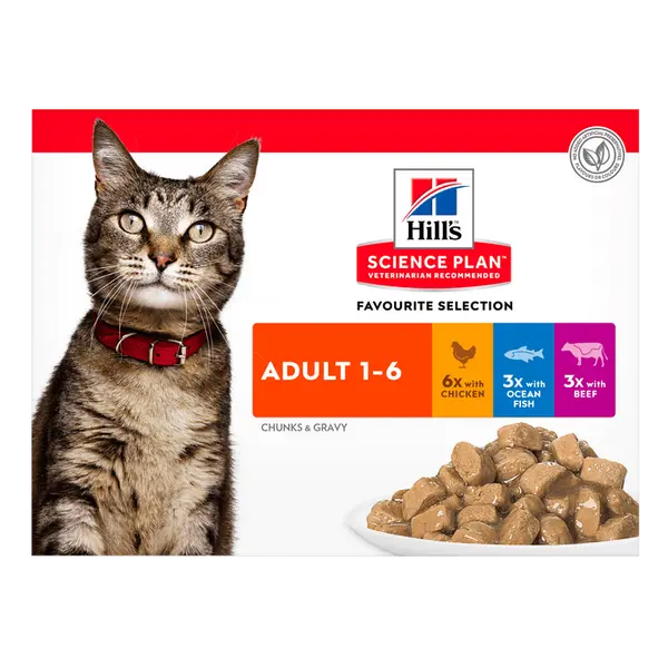 Sachet chat Adulte multipack 12 x 85g