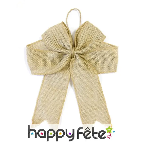 Noeud en jute de 20cm