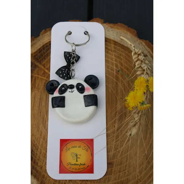 Worry stone porte clés