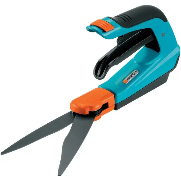 Cisaille à gazon Comfort Plus avec lames ondulées orientables