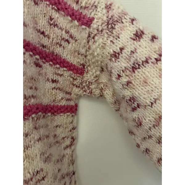 Pull "rose tendre"