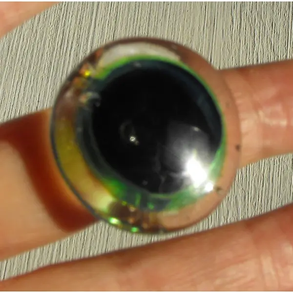 Bague cabochon murano bag.1117