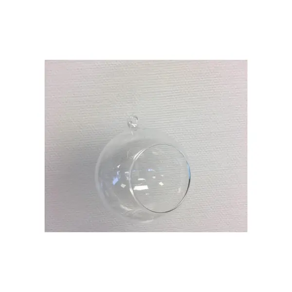 Boule de Noël transparente ouverte